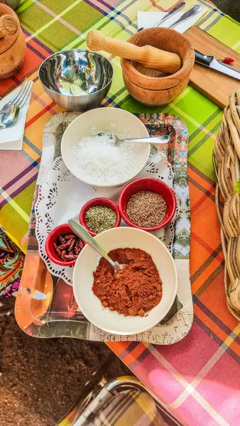 Mojo Rojo, Tenerife 'de geleneksel mutfak, Kanarya Adaları, İspanya