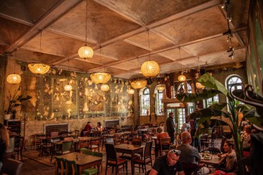 Polonya 'nın Krakow Tarih Merkezi' ndeki Hevre Bar