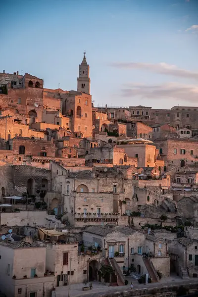 İtalya 'daki Basilicata' da Materia 'da Gün Doğumu