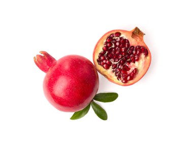 Beyaz yapraklı nar.