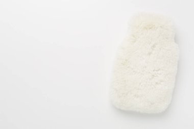 Renkli arka planda kabarık su ısıtıcı çantası