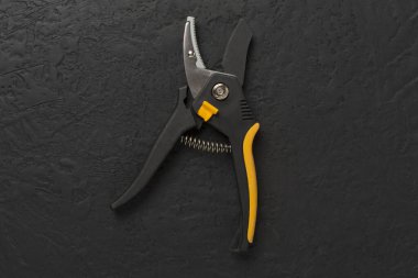 Beton arkaplan, üst, görünüm