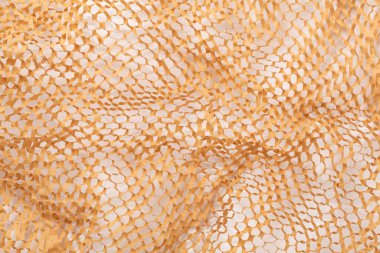 Bal peteği kağıt arkaplan, üst görünüm