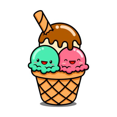 Şirin Dondurma Çizgi Filmi Karakteri