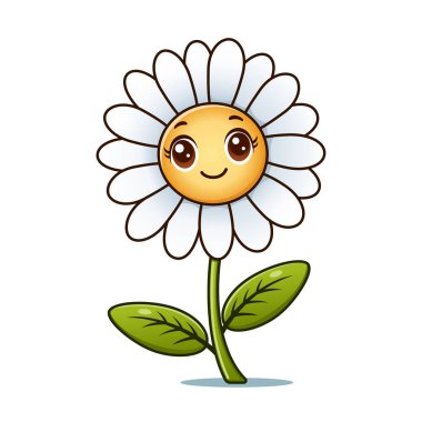 Şirin Beyaz Çiçek Çizgi Filmi Karakteri