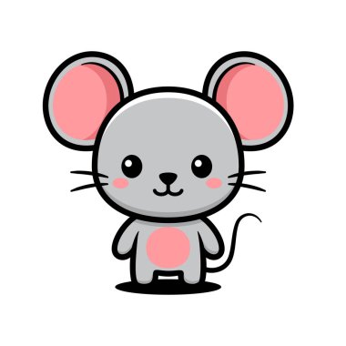 Şirin Büyük Kulaklı Fare Çizgi Filmi Karakteri