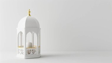 Fenerli İslami lüks arka plan