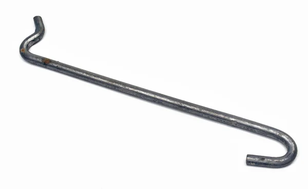 Slate Hook Small Metal Hook Shape — Stock Photo, Image