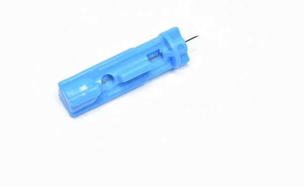 血液グルコースキット用調節可能なランシングデバイスペン用の針 — ストック写真