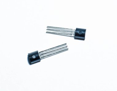 Resistors - passive two-terminal electrical components that implements electrical resistance as a circuit element clipart