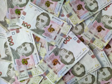 Ukrayna parası. Banknotlar 100 Hryven. Geçmişi. Hryvnia. Kapat. 