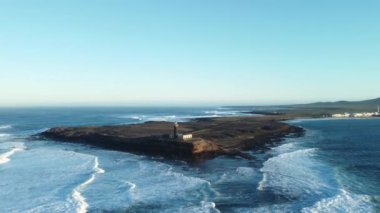 Fuerteventura, Kanarya Adaları 'ndaki Punta de Jandia deniz feneri