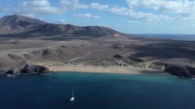 Papagayo beach in Playa Blanca, Lanzarote, Canary Islands