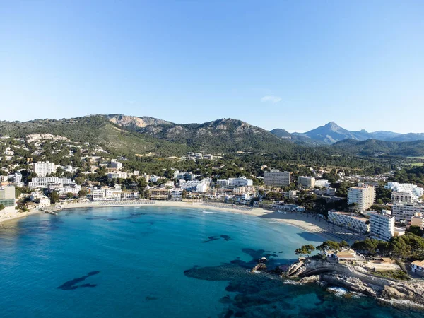 Paguera Palmira Beach Calvia Aerial View Majorca — Stock Photo, Image