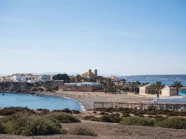 Tabarca Espanha Abril 2024 Praia Ilha Tabarca — Fotografia de Stock