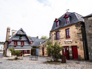 Le Faou, Brittany, Fransa 'nın turistik kasabası.