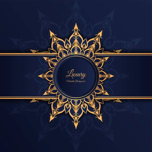 Lüks arka plan, mandala süsü ile