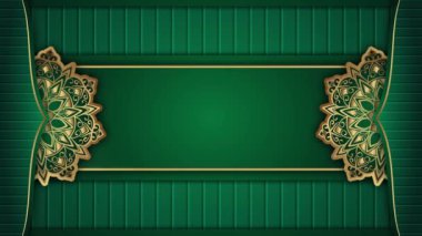 Canlandırılmış video, dönen süs mandala