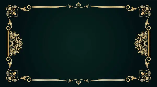 Çiçek süsü çerçeve ve mandala