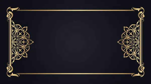 Çiçek süsü çerçeve ve mandala