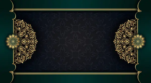 Mandala süslemeli lüks bir arkaplan