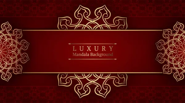 Mandala süslemeli lüks bir arkaplan