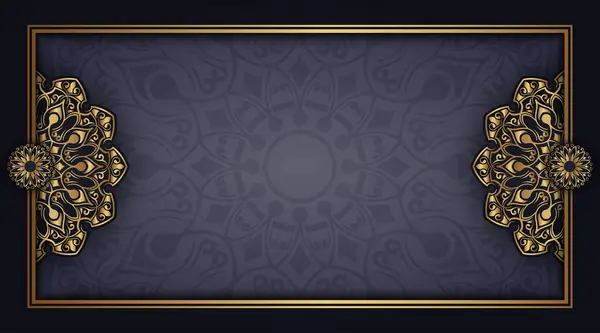 Altın mandalalı basit çerçeve