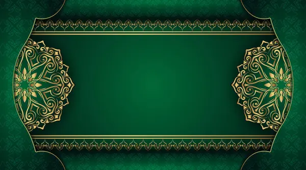 Altın mandala süslemeli lüks bir arka plan.