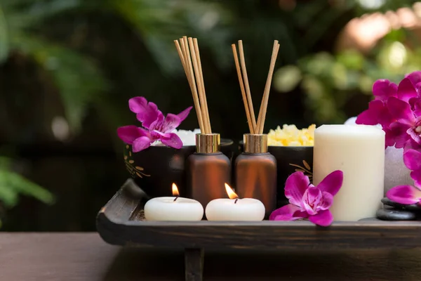 Masaje Tailandés Tratamiento Spa Belleza Cosmética Terapia Aromaterapia Para Cuidado — Foto de Stock