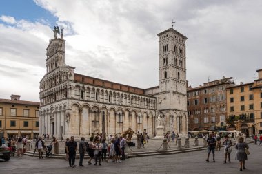 Lucca is Italy city located in Tuscany.