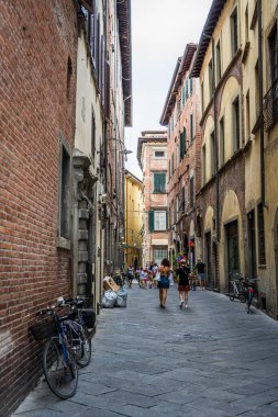 Lucca is Italy city located in Tuscany.