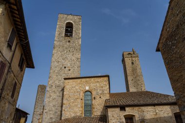 San Gimignano medieval town in the province of Siena, Italy.