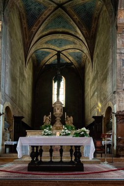 San Gimignano medieval town in the province of Siena, Italy.