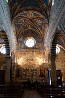 San Gimignano medieval town in the province of Siena, Italy.