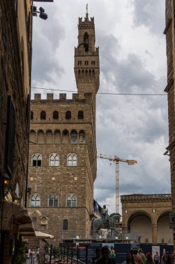 İtalya, Floransa 'daki Piazza Della Signoria.