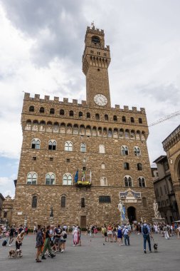 İtalya, Floransa 'daki Piazza Della Signoria.