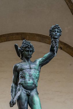 İtalya, Floransa 'daki Piazza Della Signoria.