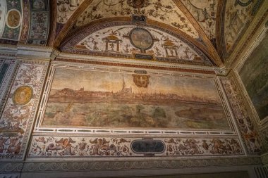 İtalya, Floransa 'daki Piazza Della Signoria.