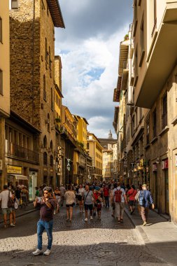 Floransa 'daki Ponte vecchio, İtalya.