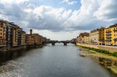 Floransa 'daki Ponte vecchio, İtalya.
