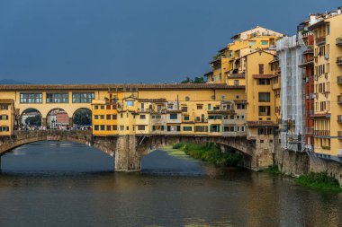 Floransa 'daki Ponte vecchio, İtalya.