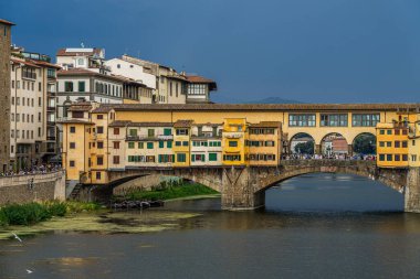 Floransa 'daki Ponte vecchio, İtalya.