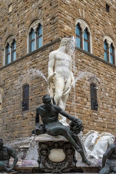 İtalya, Floransa 'daki Piazza Della Signoria.