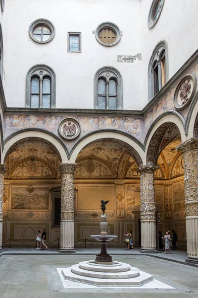 stock image Piazza della Signoria in Florence, Italy.