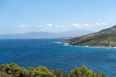 Ortaçağ Castelsardo kasabası, Sassari ili, Sardunya, İtalya