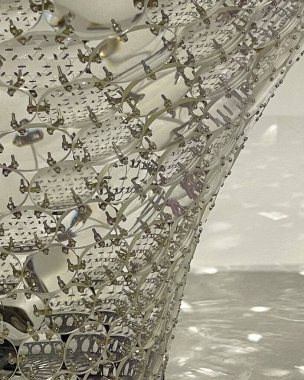 Metalin soyut arkaplanı