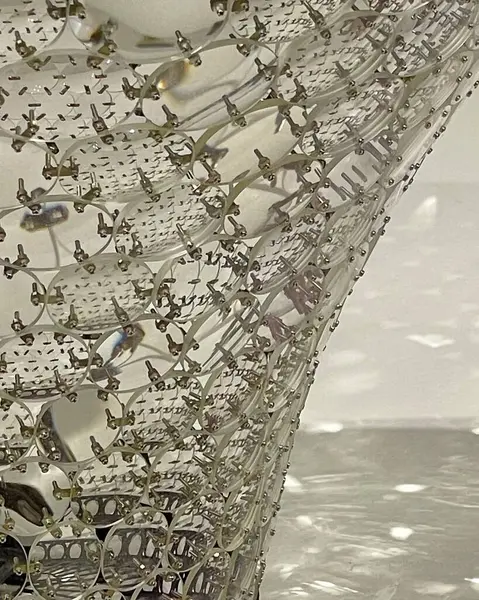 Metalin soyut arkaplanı