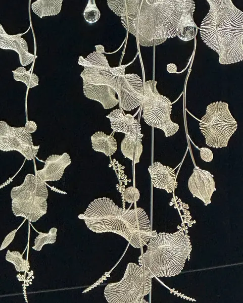 Çiçek desenli güzel bir çiçek arkaplanı. Metin için yeri olan bir resim.