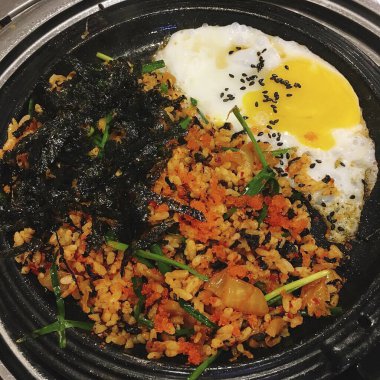 Kore yemekleri kızarmış pirinç.