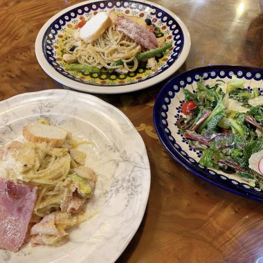 Lezzetli yemekler, seçici odaklanma.